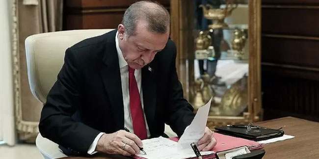 Erdoğan imzaladı: O isim görevden alındı!