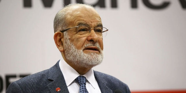 Saadet Partisi lideri Temel Karamollaoğlu acı haberi duyurdu