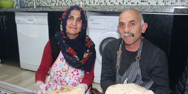 Aileler evlerinde kendi ekmeğini yapmaya başladı