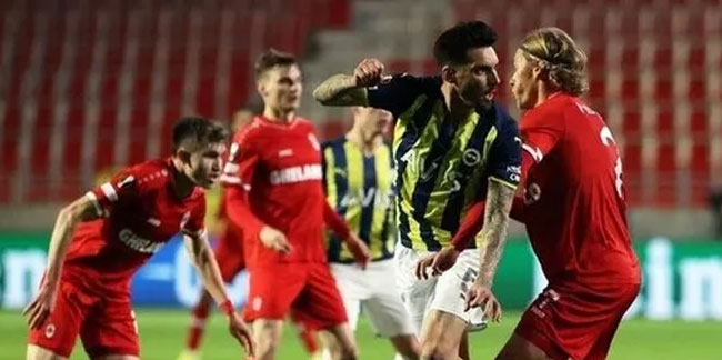 Fenerbahçe'den Antwerp'i 3 golle yıktı