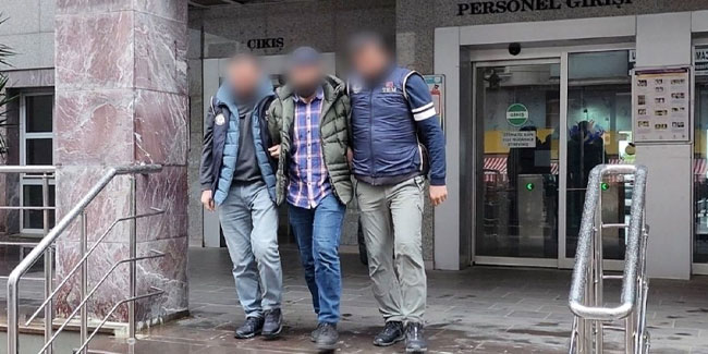Rize'de DEAŞ operasyonunda yakalanan 4 zanlıdan biri tutuklandı