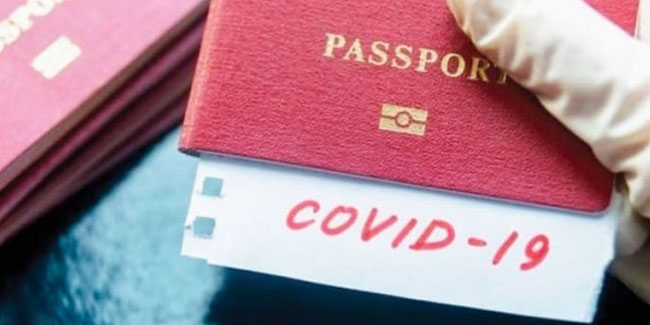 Tatil için ''sağlık pasaportu şartı'' geliyor!