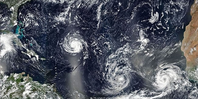 Kasırgaların görülme sıklığı yüzde 330 arttı