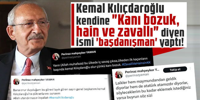 Kemal Kılıçdaroğlu kendine "Kanı bozuk, hain ve zavallı" diyen ismi 'başdanışman' yaptı!