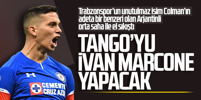 Trabzonspor’un unutulmaz isim Colman’ın adeta bir benzeri olan Arjantinli orta saha ile el sıkıştı