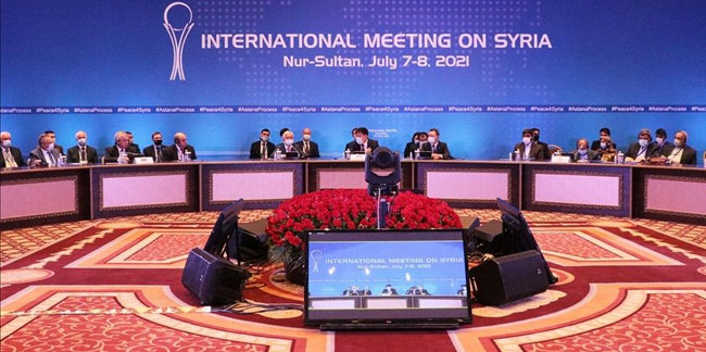 Kazakistan’da Astana formatında Suriye konulu zirve yapılacak