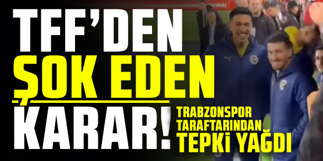 TFF'den Trabzonspor'u şok eden karar! "Ayrılacağı mı var?"
