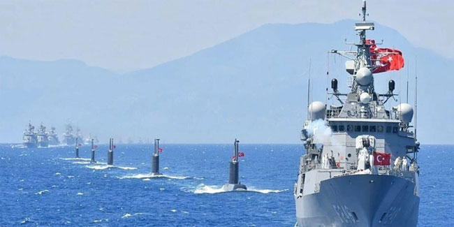 Türk donanması tarihinin en büyük geçit törenine hazırlanıyor 