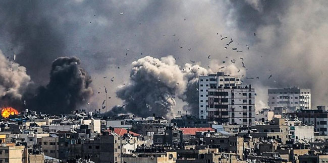 İsrail Gazze'de sivillerin sığındığı binayı vurdu! 19'u çocuk 32 kişi öldü