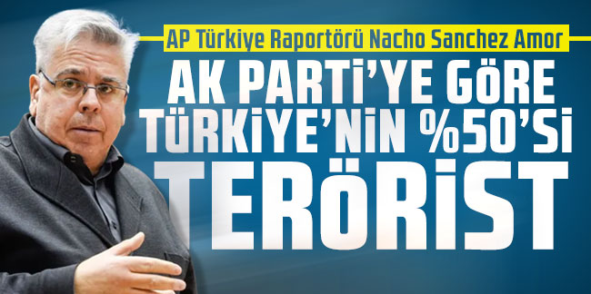 AP Türkiye Raportörü: ''AK Parti'ye göre Türkiye'nin yarısı terörist''