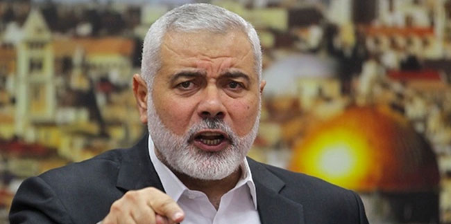 Hamas Siyasi Büro Başkanı İsmail Heniyye'den esir takasıyla ilgili flaş açıklama