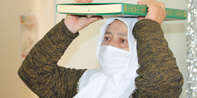 70 yaşında azmetti Kur’an-ı Kerim’i öğrendi
