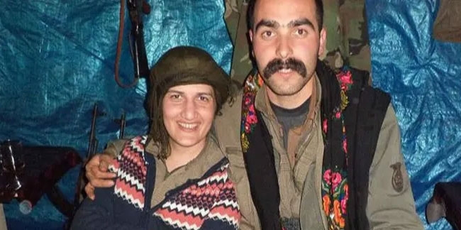 Semra Güzel'in PKK'lı teröristle fotoğrafları da HDP'nin kapatma davası dosyasında