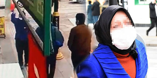 Azerbaycan bayrağını indiren kadına gözaltı!