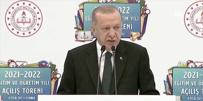 Erdoğan’dan yüz yüze eğitim açıklaması: Devam ettirmekte kararlıyız