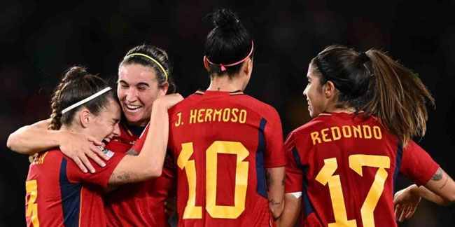 2023 FIFA Kadınlar Dünya Kupası Şampiyonu İspanya!