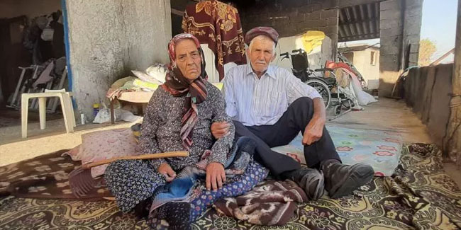 Manavgat’ta ölümden dönen yaşlı çiftin evi 15 günde bitti