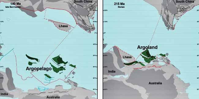 Kayıp kıta Argoland bulundu