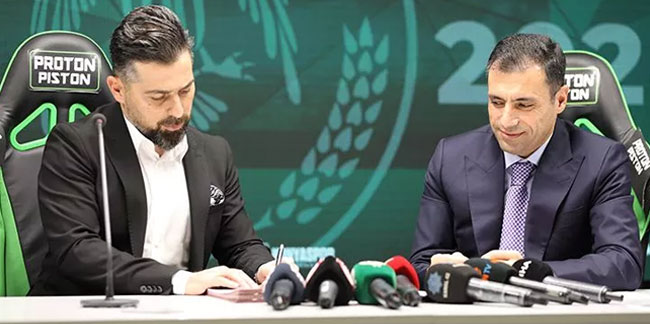 Konyaspor İlhan Palut ile olan sözleşmesini uzattı