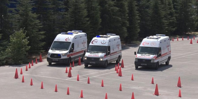 Güncellenen ambulans sürücü eğitimiyle trafik kazaları azalacak