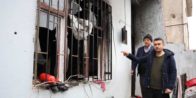 Depremzede aile yangına kiralık evlerinde yakalandı
