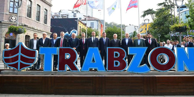 Cumhurbaşkanı Yardımcısı Cevdet Yılmaz Trabzon'da