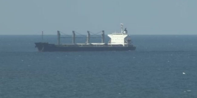 Odesa'dan hareket eden 33 ton mısır yüklü gemi İstanbul'a ulaştı