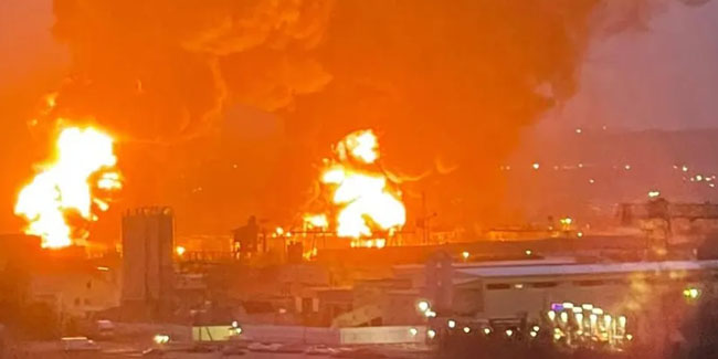 İngiltere: Rus petrol rafinerisine saldırı lojistik ağına yük getirecektir
