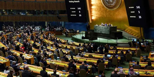 BM: Rusya İnsan Hakları Konseyi üyeliğinden çıkarıldı