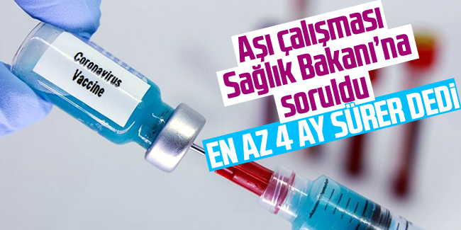 Fahrettin Koca: Türkiye, aşı konusunda çalışıyor