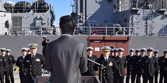 Japon askeri Orta Doğu'ya gidiyor