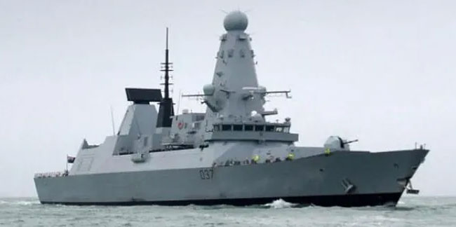 İngiltere donanması, İran yapımı kaçak silahlara el koydu