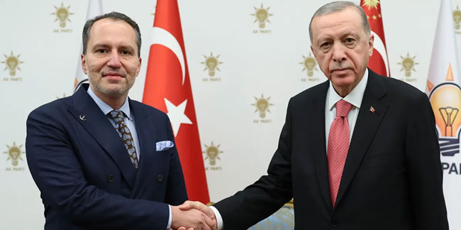 Yeniden Refah Partisi'nden Erdoğan ile Erbakan görüşmesine ilişkin açıklama! "İddialar tümüyle gerçek dışı"
