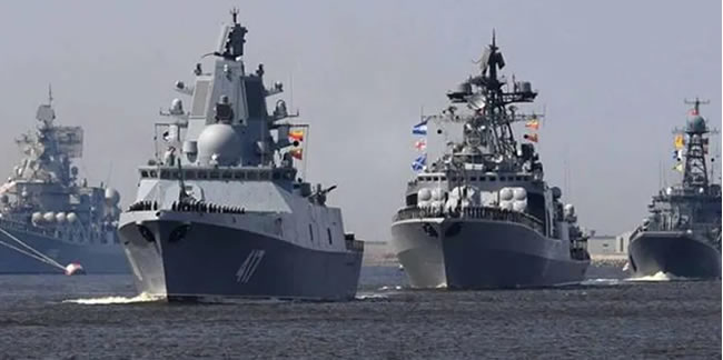 Doğu Akdeniz'de sular ısınıyor; Rusya askeri gemi sayısını artırdı
