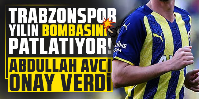 Trabzonspor yılın bombasını patlatıyor! Abdullah Avcı onay verdi