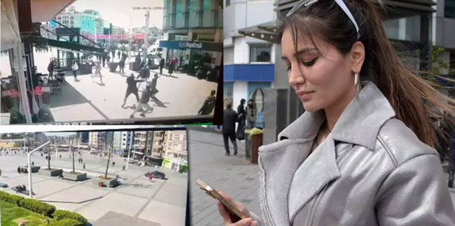 Taksim'de turist kadının telefonunu kaptı ama kaçamadı
