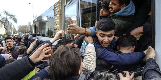 Sığınmacıların Avrupa izdihamı: Birbirlerini ezdiler