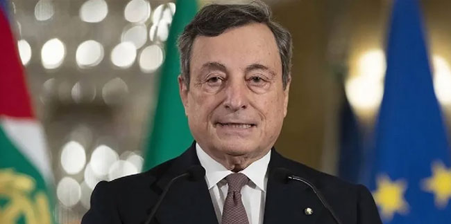 İtalya Başbakanı Mario Draghi istifa edeceğini duyurdu