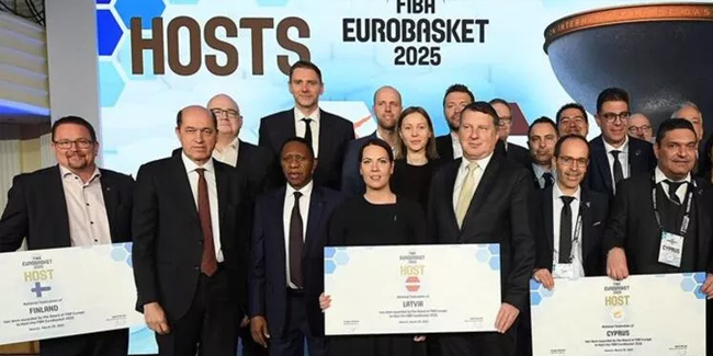 FIBA EuroBasket 2025 ev sahipleri açıklandı