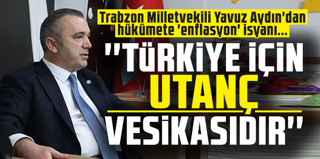 Yavuz Aydın: ''Türkiye için utanç vesikasıdır''