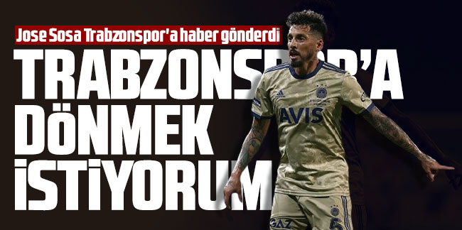Sosa’ya yakından takip! Trabzonspor’a dönüyor mu?..
