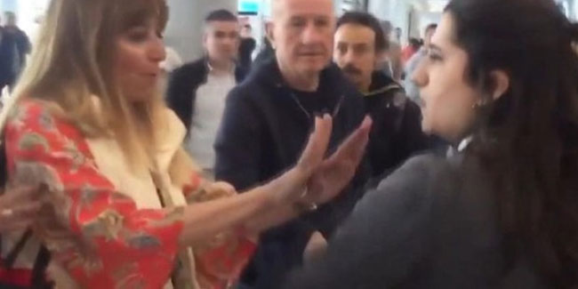 Havalimanında görevliye hakaret eden kadının cezası belli oldu