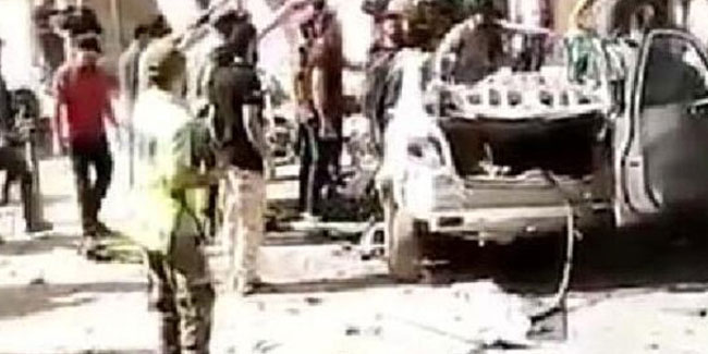 Afrin'de bomba yüklü araçla saldırı: 2 yaralı