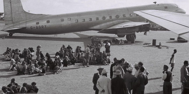 Tarihte bugün (16 Kasım): Yahudileri İsrail'e taşıyan ilk uçak Yemen'e indi