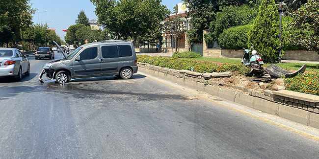 Aydın'daki kaza korkuttu