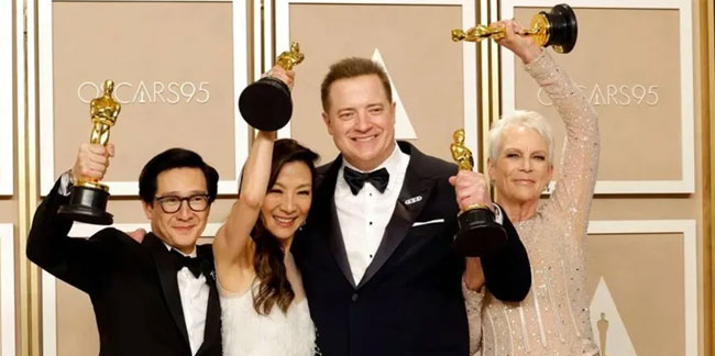 2023 Oscar Ödülleri sahiplerini buldu: 7 ödülle geceye damga vurdu