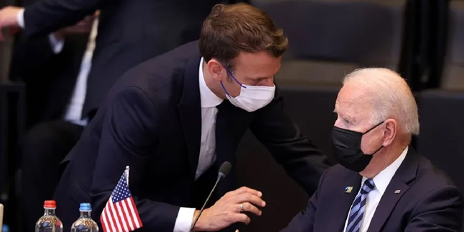 Biden ve Macron Rusya-Ukrayna krizini görüştü
