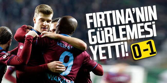 Konyaspor 0 - 1 Trabzonspor