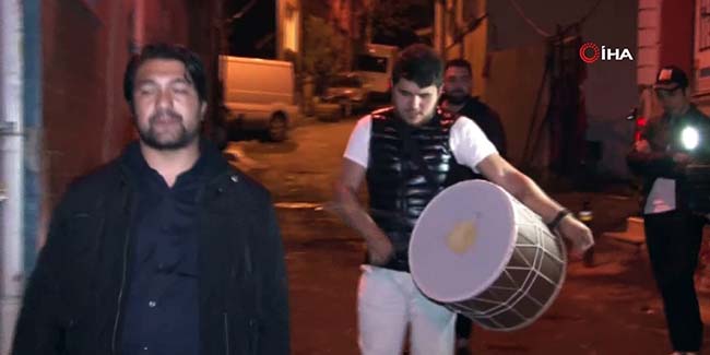İstanbullular Ramazan’ın ilk sahuruna davul sesiyle uyandı 