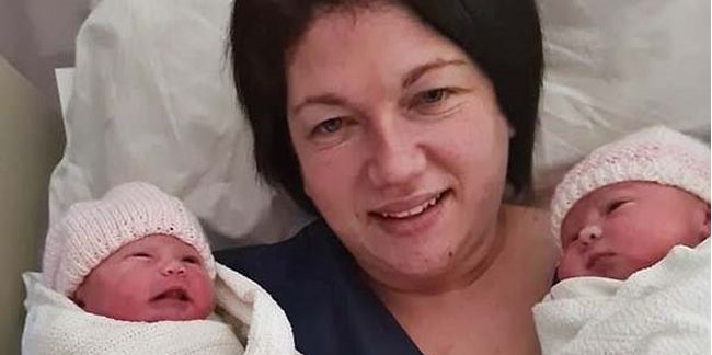 9 haftalık hamileyken virüse yakalanan anne komada ikiz doğurdu